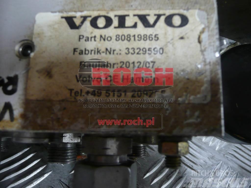 Volvo 80819865 3329590 + 2 CEWKI HYDAC+ MANOMETR Hydraulik