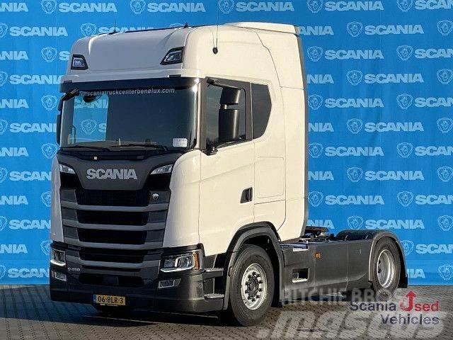 Scania S 450 A4x2NB RETARDER P-AIRCO DIFF-LOCK 8T FULL AI Sattelzugmaschinen