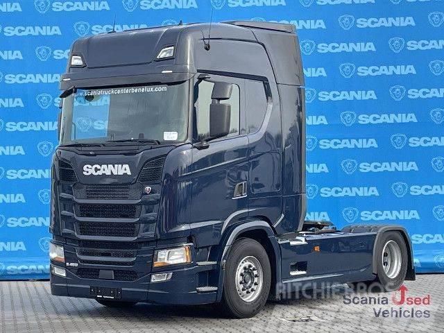 Scania S 450 A4x2NB RETARDER DIFF-L PARK AIRCO 8T FULL AI Sattelzugmaschinen