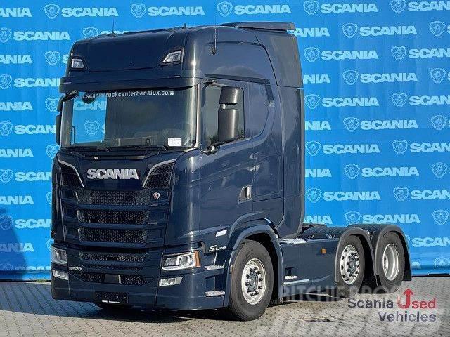 Scania S 520 A6x2/4NB DIFF LOCK RETARDER 8T FULL AIR V8 Sattelzugmaschinen