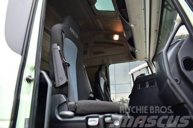 Iveco STRALIS 500 8x2 PALFINGER PK 50002 FLY JIB WINCH Pritschenwagen/Pritschenwagen mit Seitenklappe
