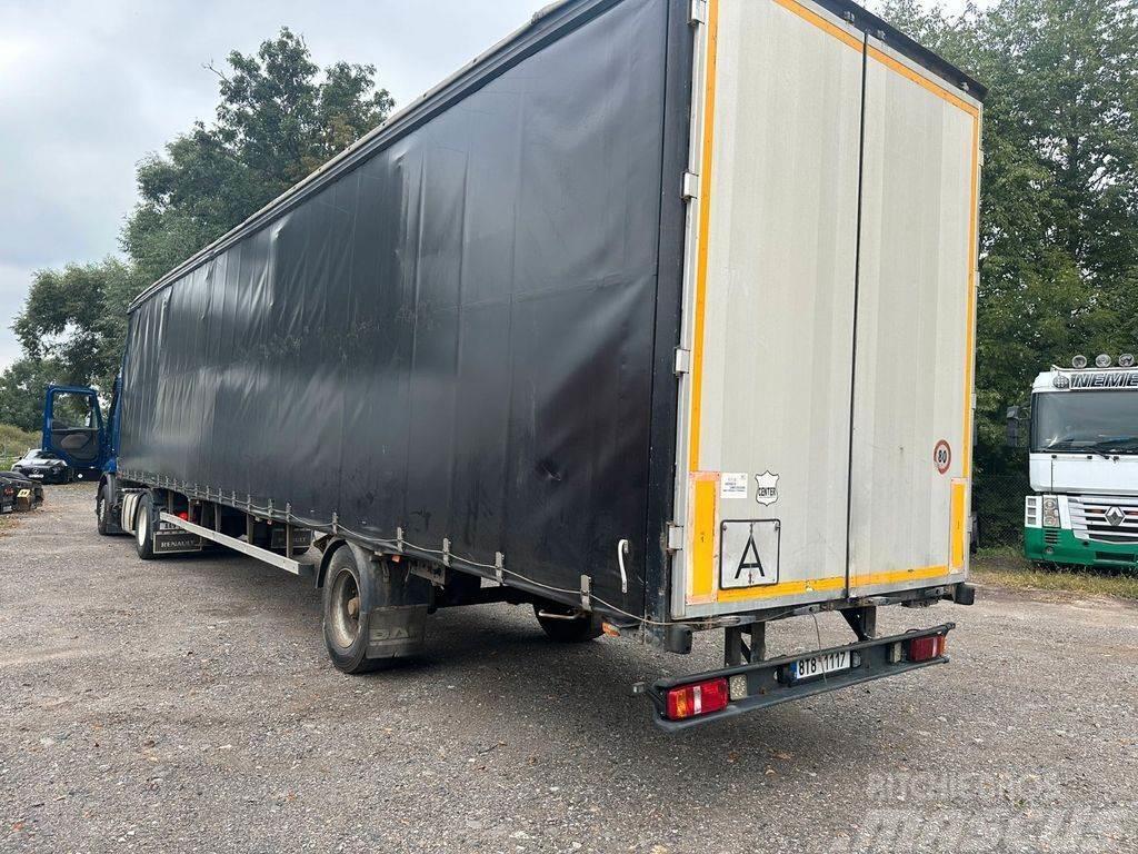  Konar JG4 S1 Tarpaulin semi trailer Autotransportauflieger