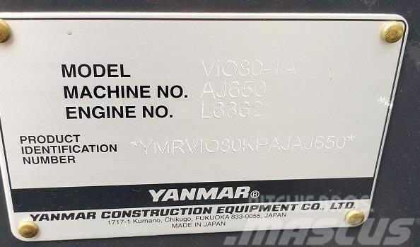 Yanmar VIO80-1A Raupenbagger