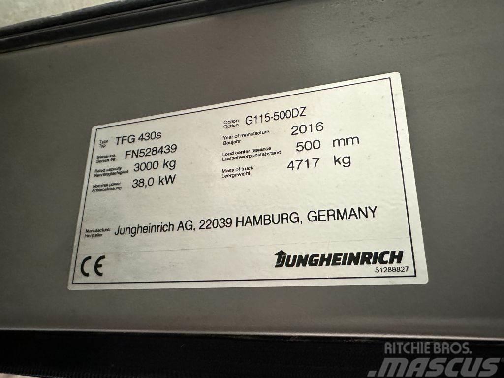 Jungheinrich TFG 430s - TRIPLEX 5 m Gasstapler