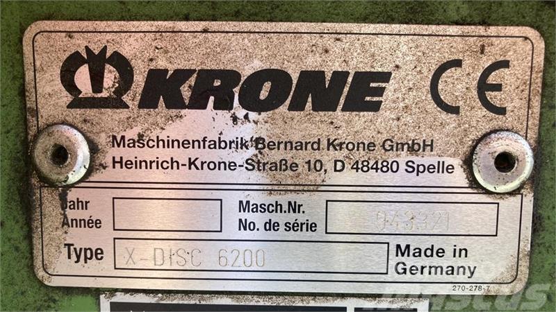 Krone X-Disc 6200 Heu- und Futtermaschinen-Zubehör