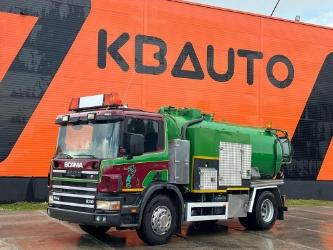 Scania P 94 4x2 TANK 9000 I + 1200 l / VACUUM Jurop PR150