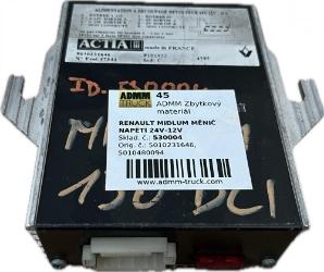 Renault MIDLUM MĚNIČ NAPĚTÍ 24V-12V 5010231646, 5010480094