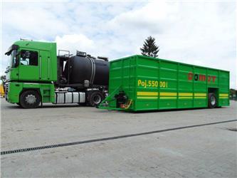 Pomot Slurry tank container  55000 L/Réservoir de lisier