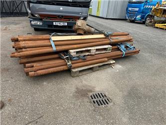  drilling pipe 75mm 3m long
