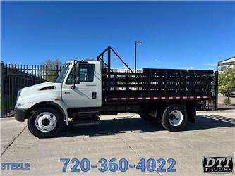 International 4300 14' Long Flatbed (ONLY 7,165 Miles)