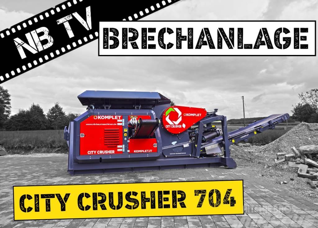 Komplet City Crusher 704 | Backenbrecher Hakenlift Sieb- und Brechanlagen