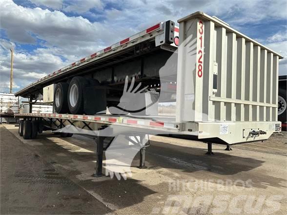 Transcraft 53' CAL LEGAL COMBO FLATBED, REAR SLIDE AXLE, AIR Pritschenauflieger
