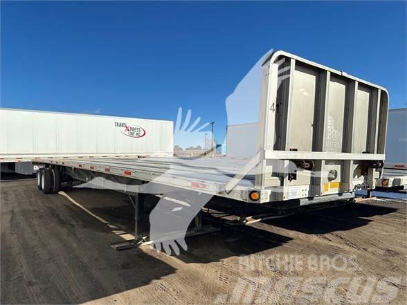 Utility 53' COMBO FLATBED, CLOSED TANDEM, SPRING RIDE W SL Pritschenauflieger