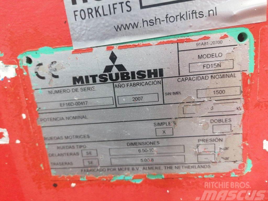 Mitsubishi FD15N Dieselstapler
