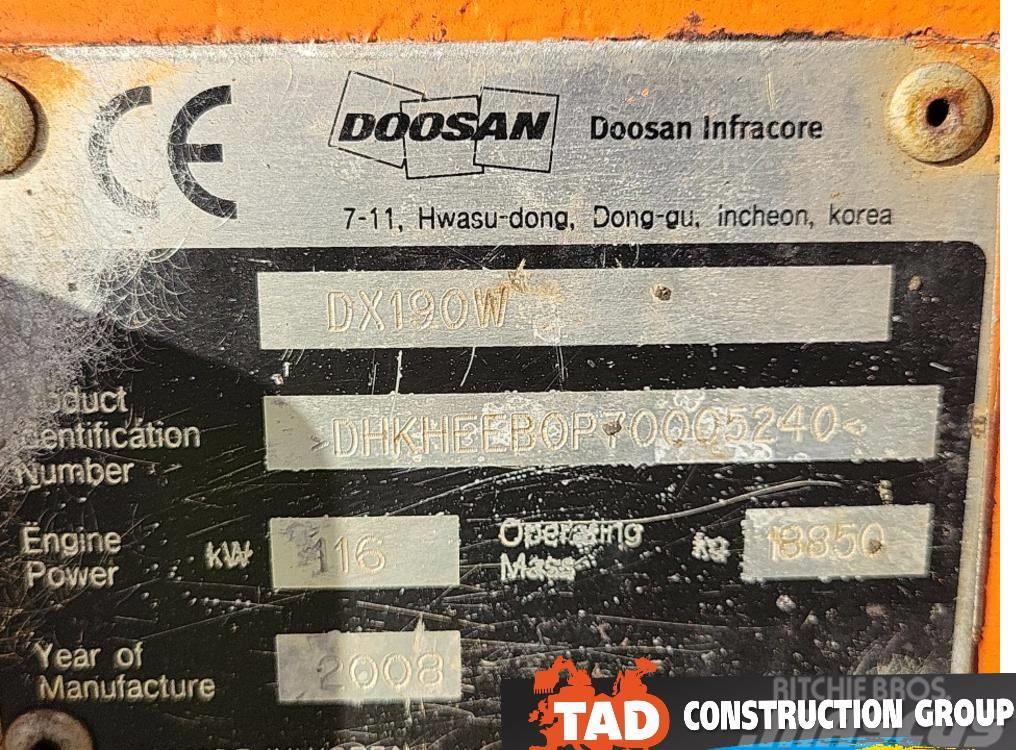 Doosan DX 190 W Mobilbagger