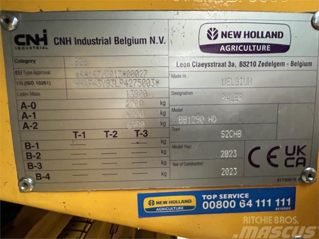 New Holland BB 1290 RC HIGH DENSITY Quaderpressen