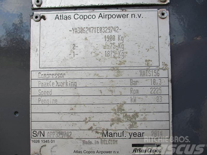 Atlas Copco XATS 156 DD - N Kompressoren