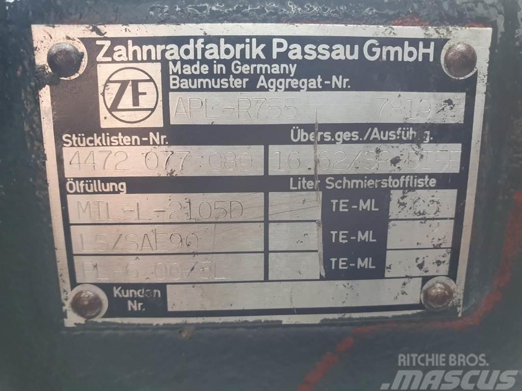ZF APL-R755 - Ahlmann AZ 14 - Axle LKW-Achsen