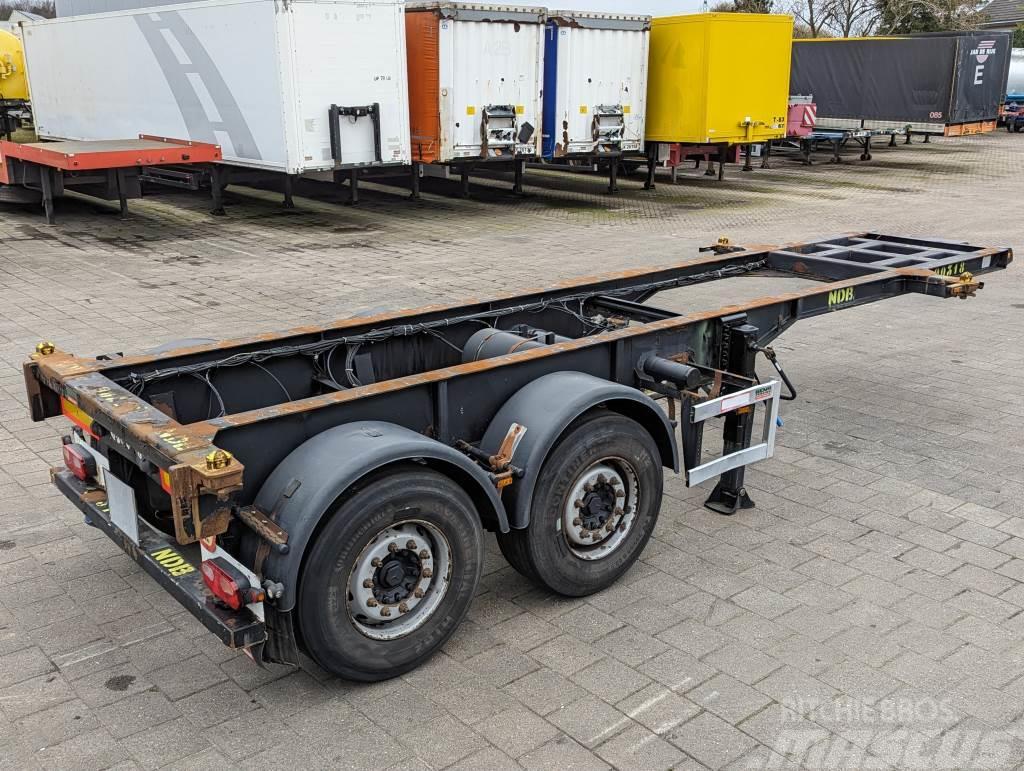 Renders Euro 701 2-Assen MB - DiscBrakes - 20FT - 3370KG ( Containerauflieger