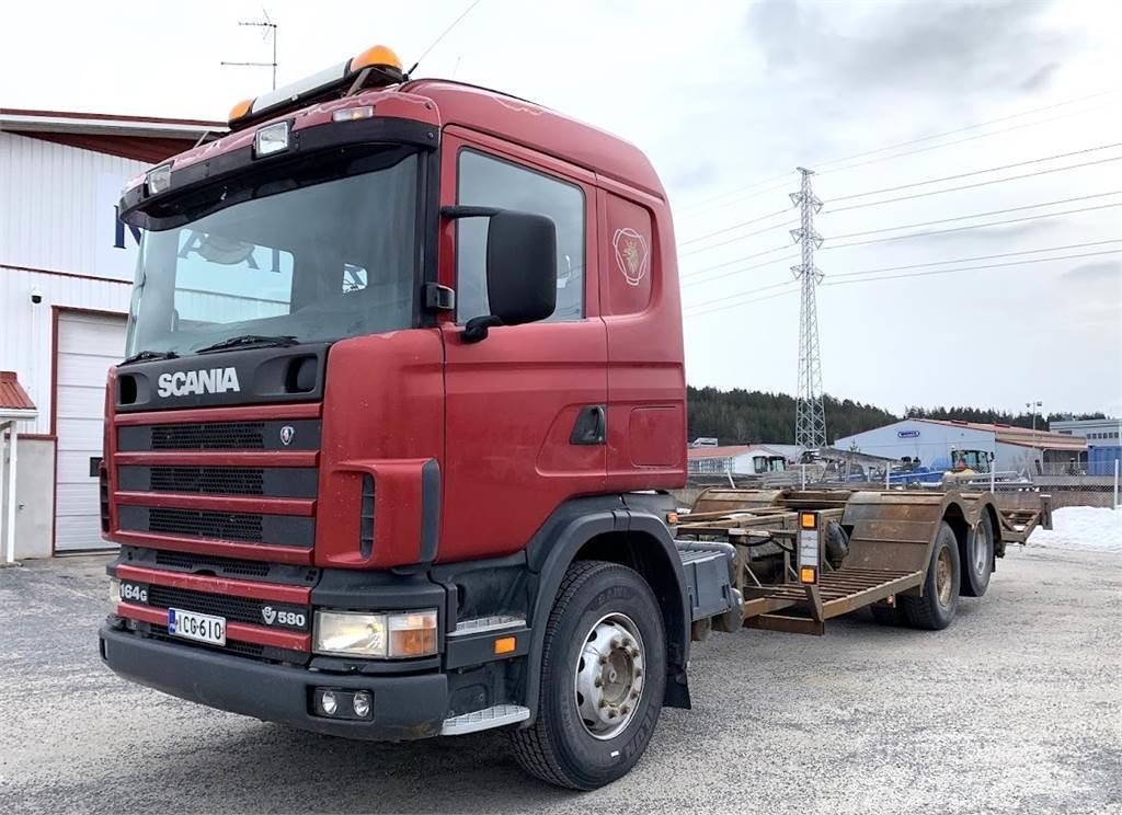 Scania R164 580 6x2 Forsttransportfahrzeuge