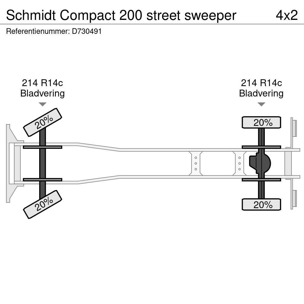 Schmidt Compact 200 street sweeper Saug- und Druckwagen