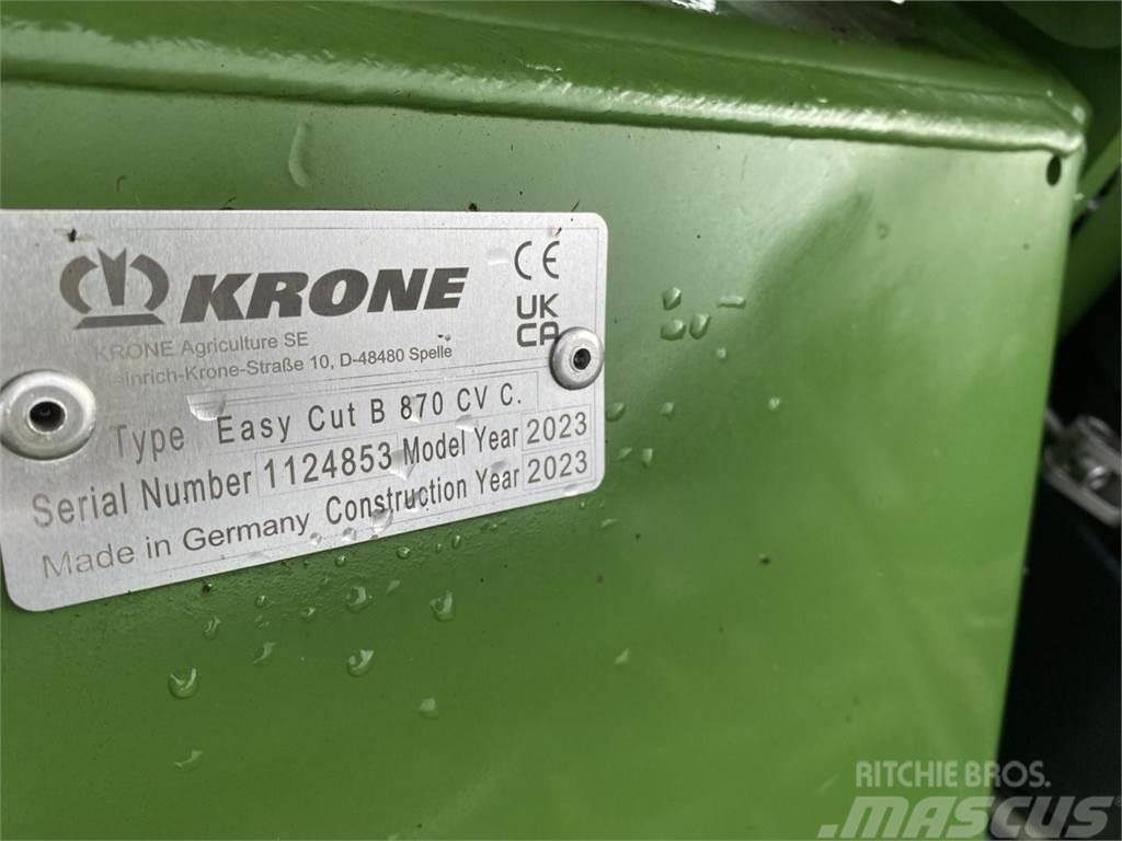 Krone EC B 870 CV Collect Mäher