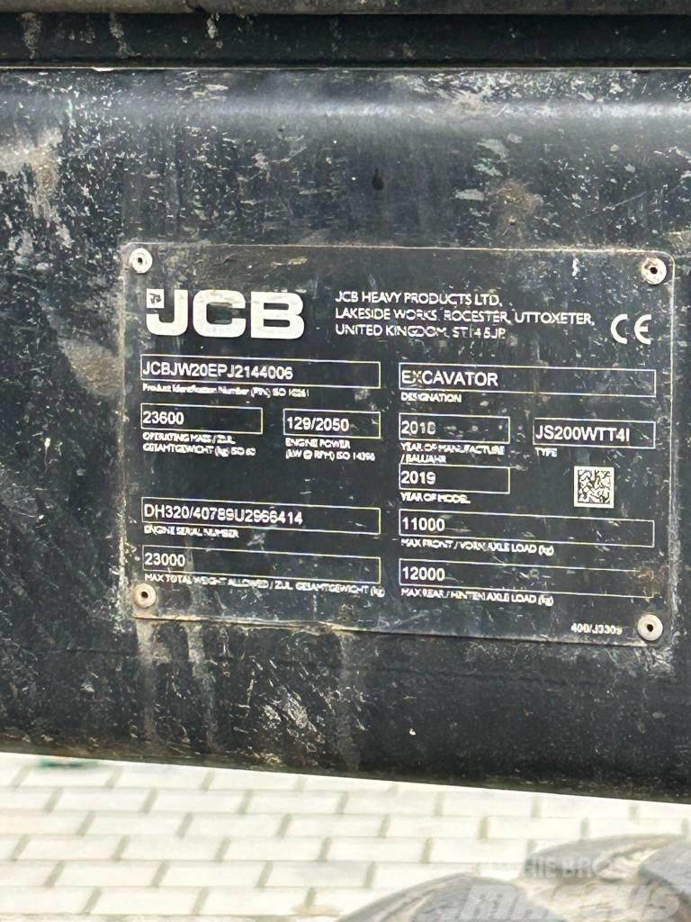 JCB JS 200 W Mobilbagger