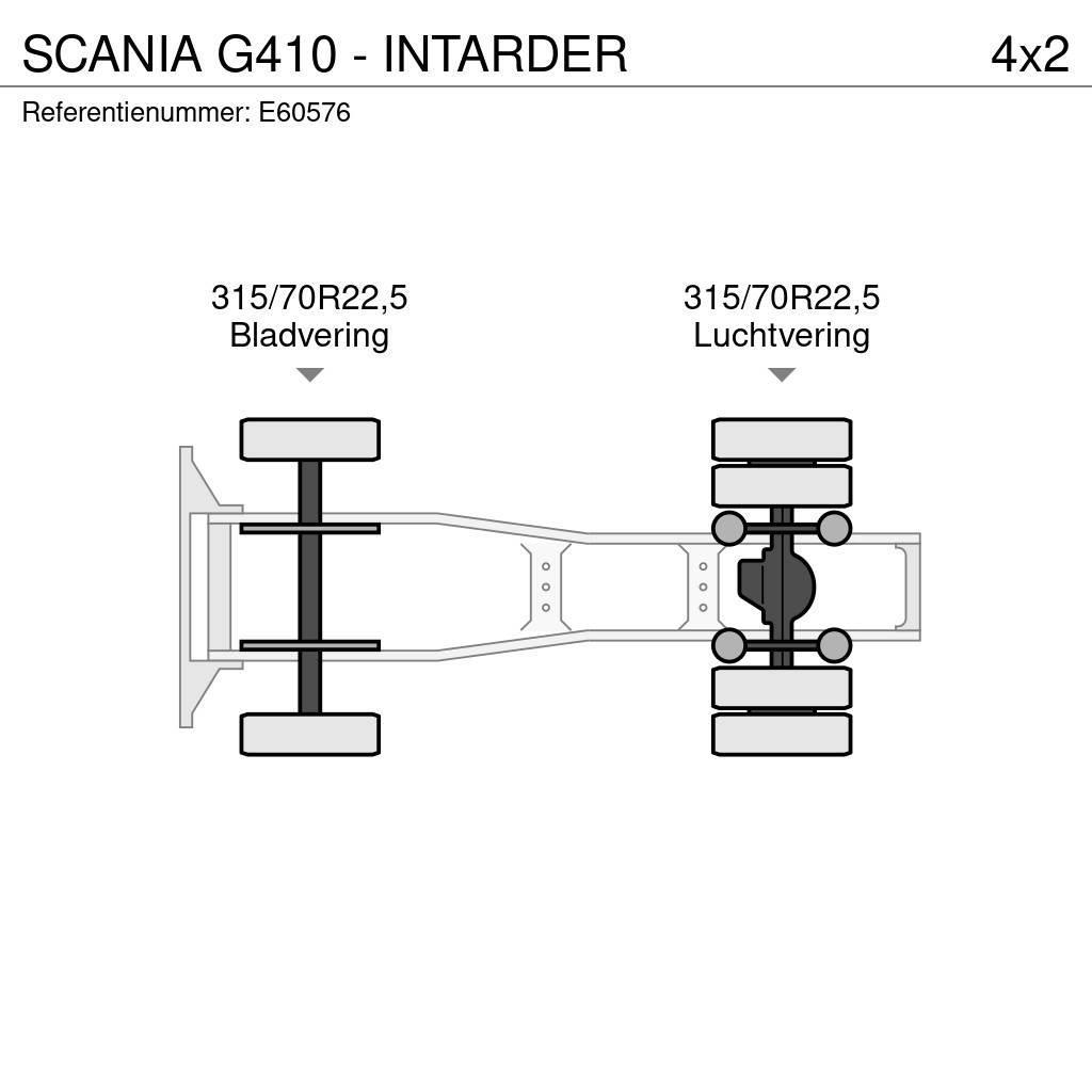 Scania G410 - INTARDER Sattelzugmaschinen