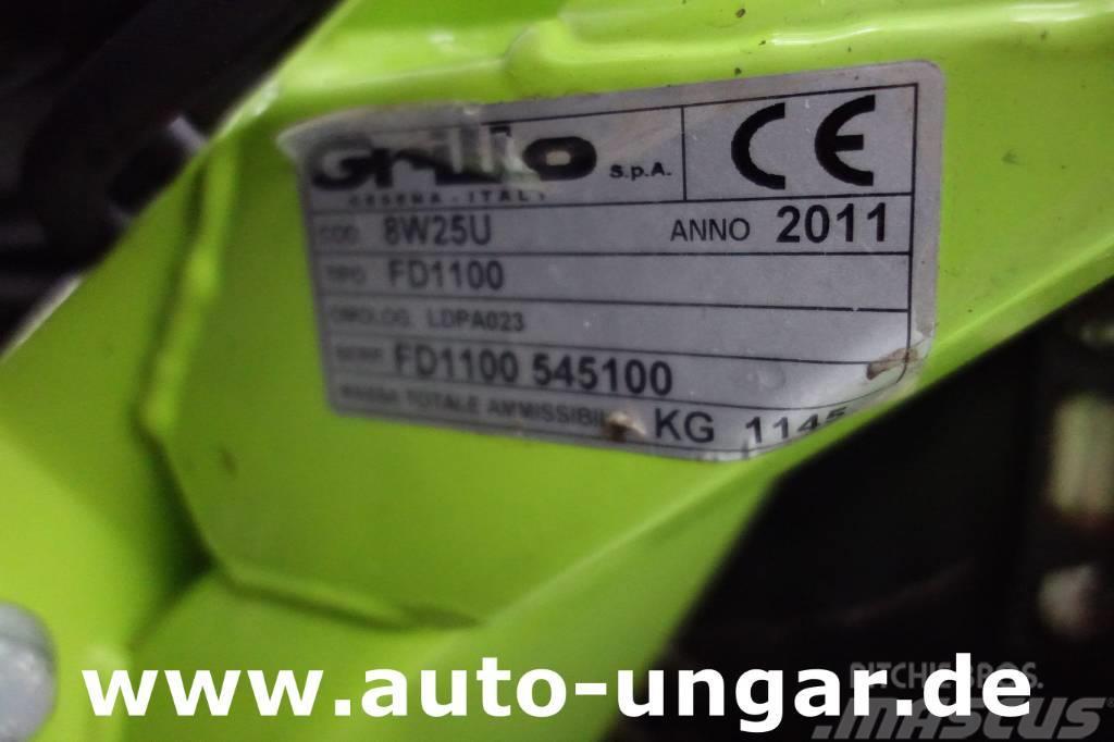 Grillo FD 1100 4WD Allrad Bj. 2011 Hochentleerung Mäher Aufsitzmäher