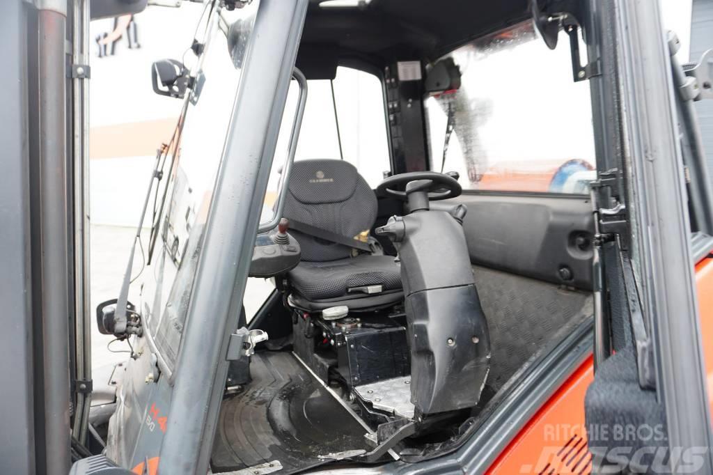 Linde H40T-02 , Roto seat , Triplex 4t-4,7M A/C Gasstapler