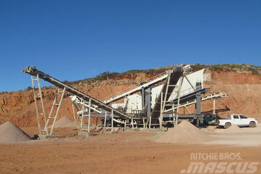 Liming NK100E Mobile Primary Jaw Crusher Mobile Brecher
