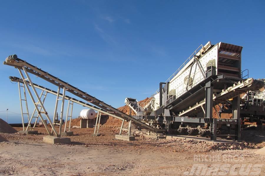 Liming NK100E Mobile Primary Jaw Crusher Mobile Brecher