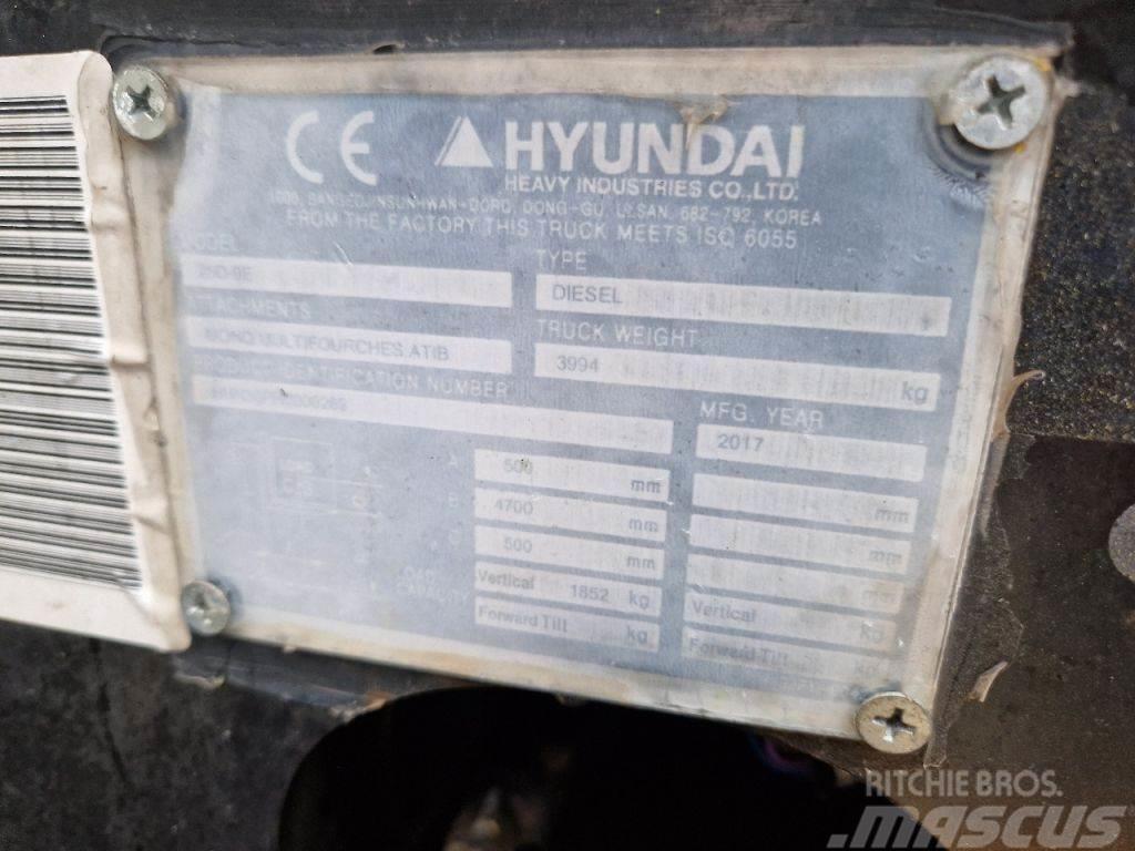 Hyundai 25D-9E Dieselstapler