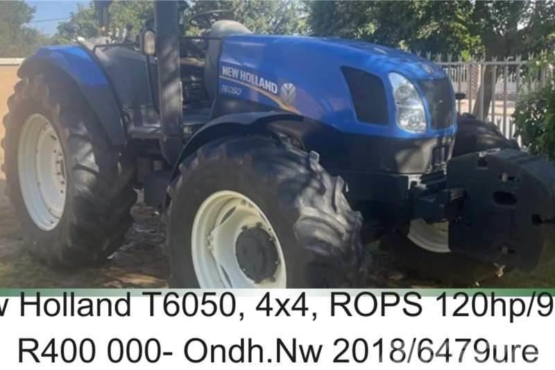 New Holland T6050 - ROPS - 120hp / 93kw Traktoren