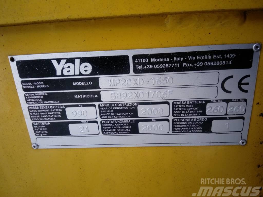 Yale MP 20 XD Gabelstapler mit Fahrerstand