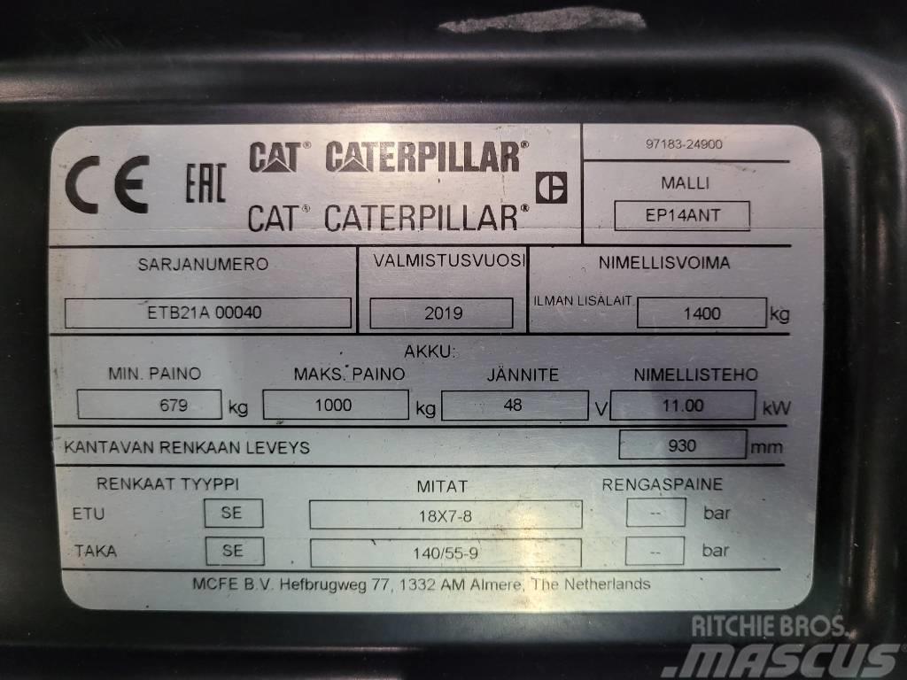 CAT EP14 ANT Elektrostapler