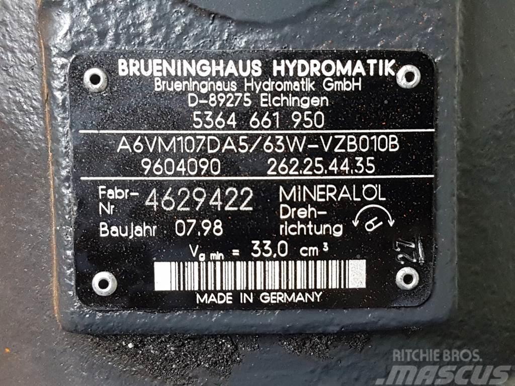 Schaeff SKL853-Brueninghaus A6VM107DA5/63W-Drive motor Hydraulik