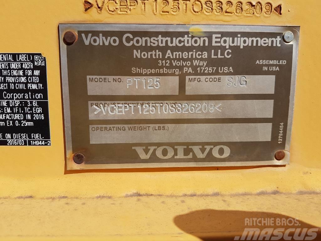 Volvo PT125 Gummiradwalzen