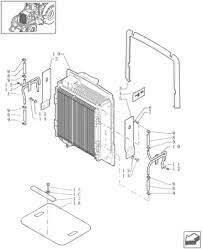 New Holland - Furtun radiator - 84329358 Radiatoren