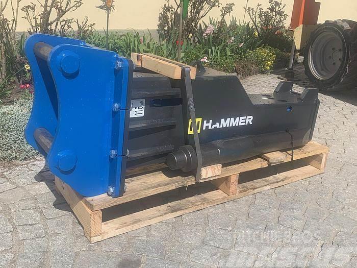 Hammer HM500 mit Martin M10 Hydraulikhammer Hammer / Brecher