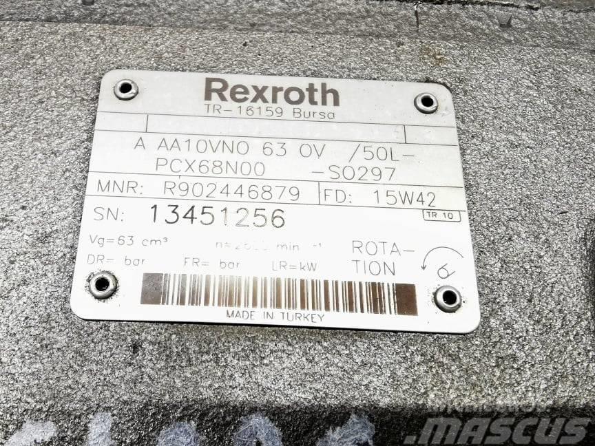 CLAAS Axion 830 {Rexroth A10V} main pump Hydraulik