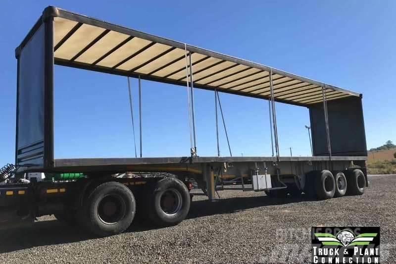 Sa Truck Bodies 2001 SA Truck Bodies 12m Tri Axle Tautliner Andere Anhänger