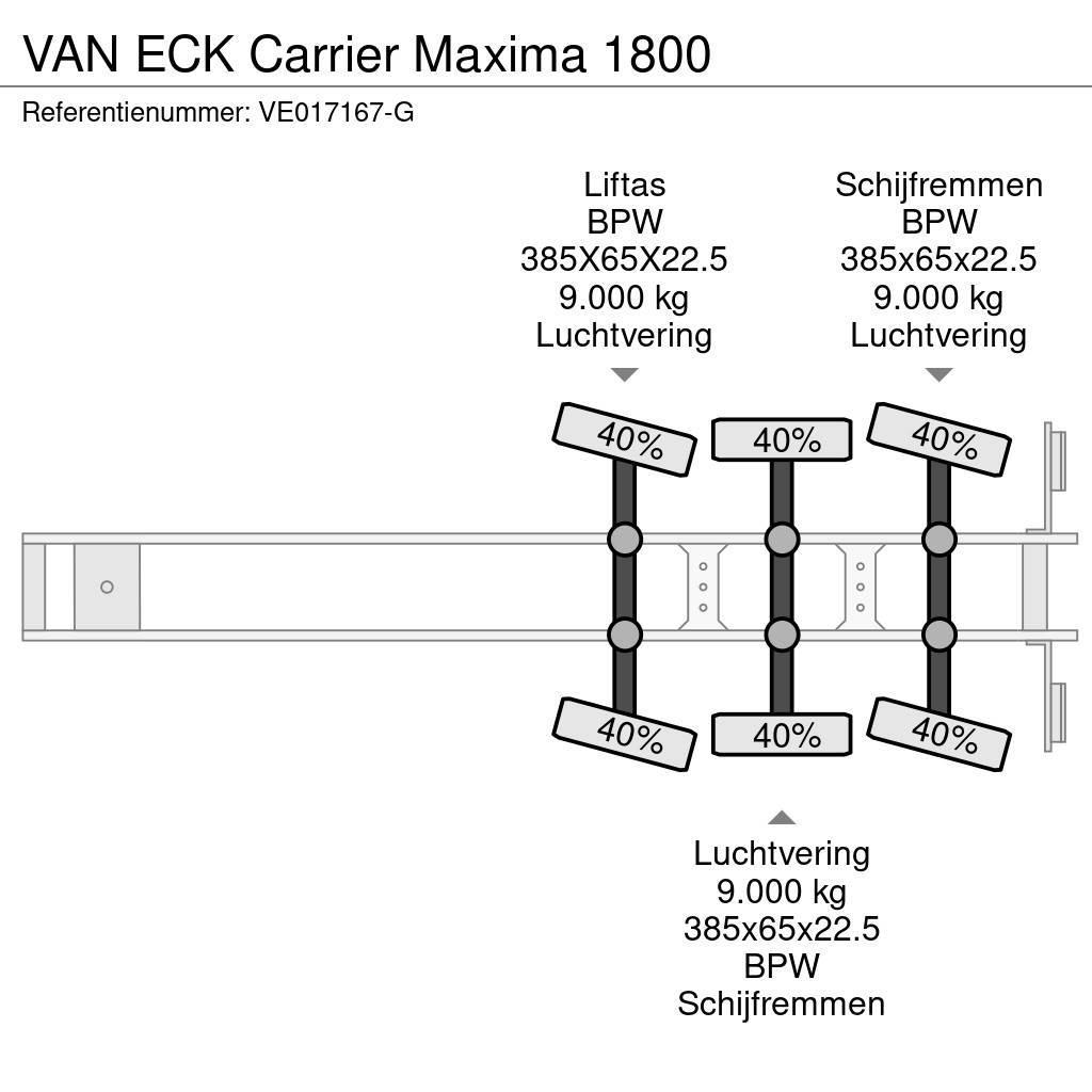 Van Eck Carrier Maxima 1800 Kühlauflieger