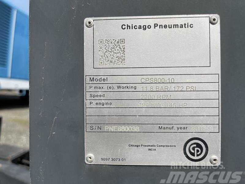 Chicago Pneumatic CPS 800 - 10 Kompressoren