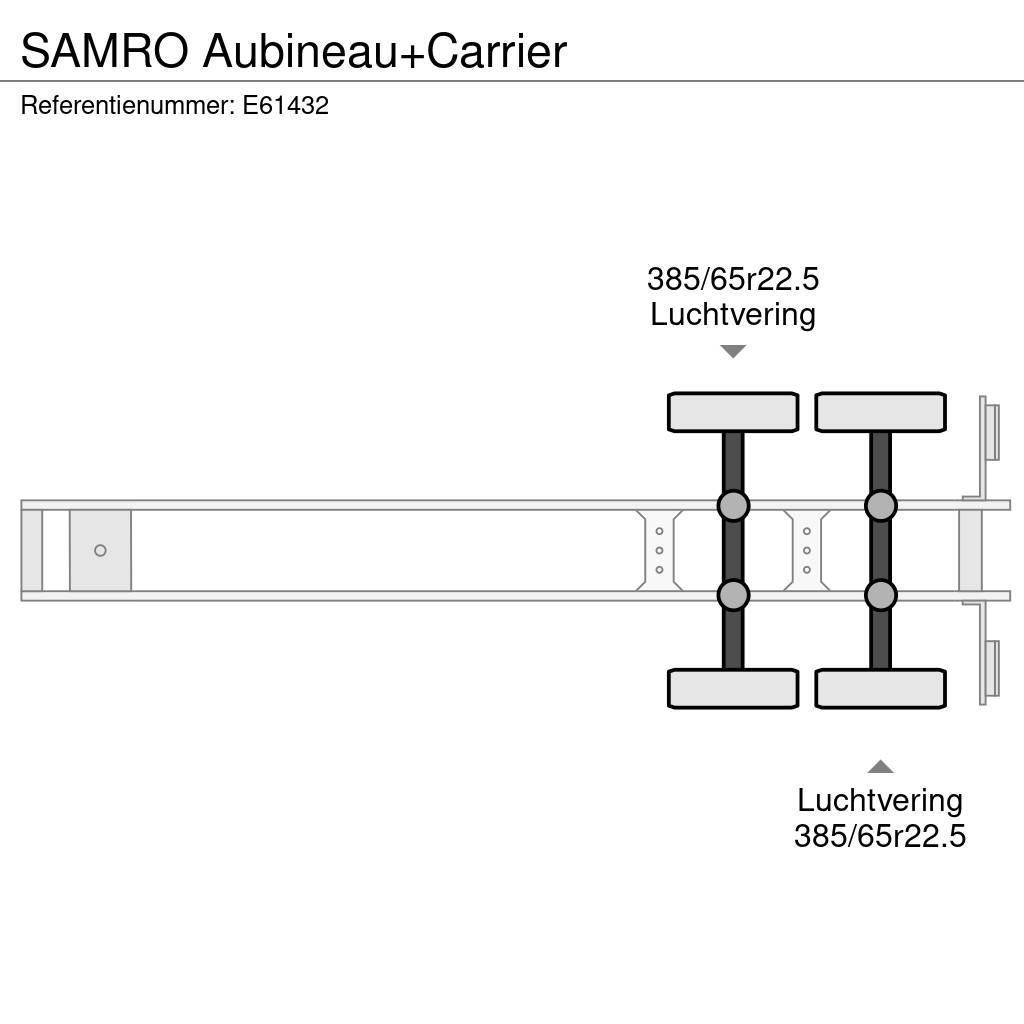 Samro Aubineau+Carrier Kühlauflieger