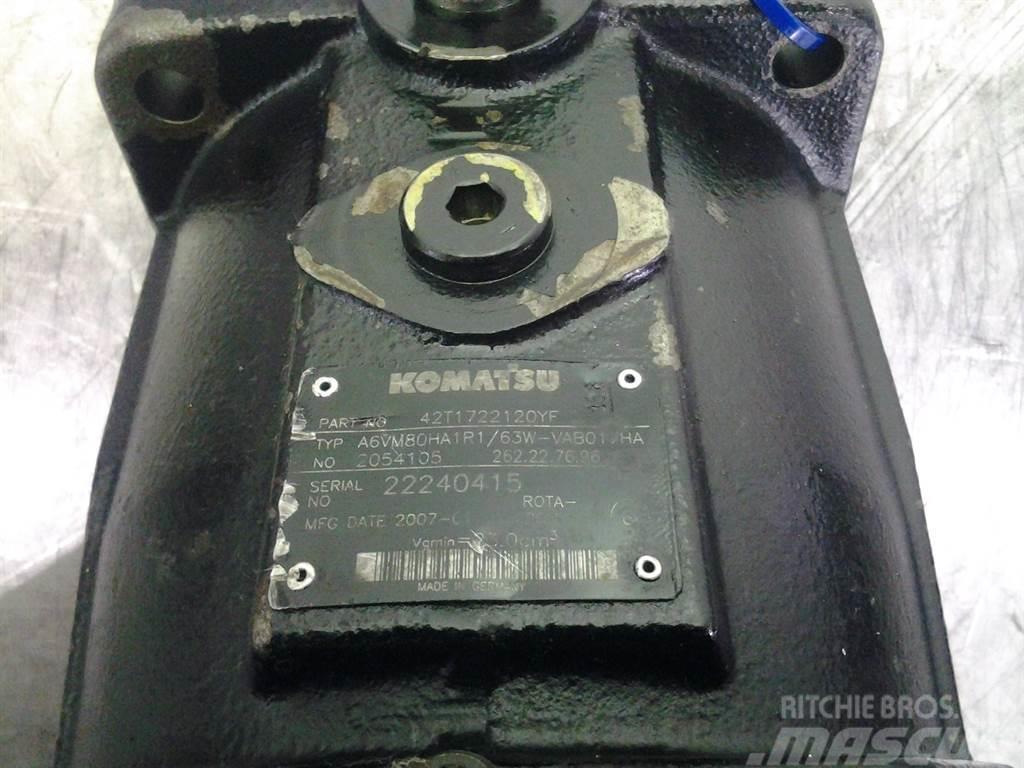 Komatsu 42T1722120YF - A6VM80HA1R1/63W - Drive motor Hydraulik