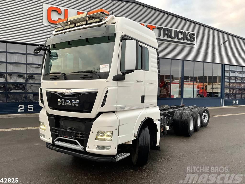 MAN TGX 35.560 8x4 Euro 6 Chassis cabine Wechselfahrgestell