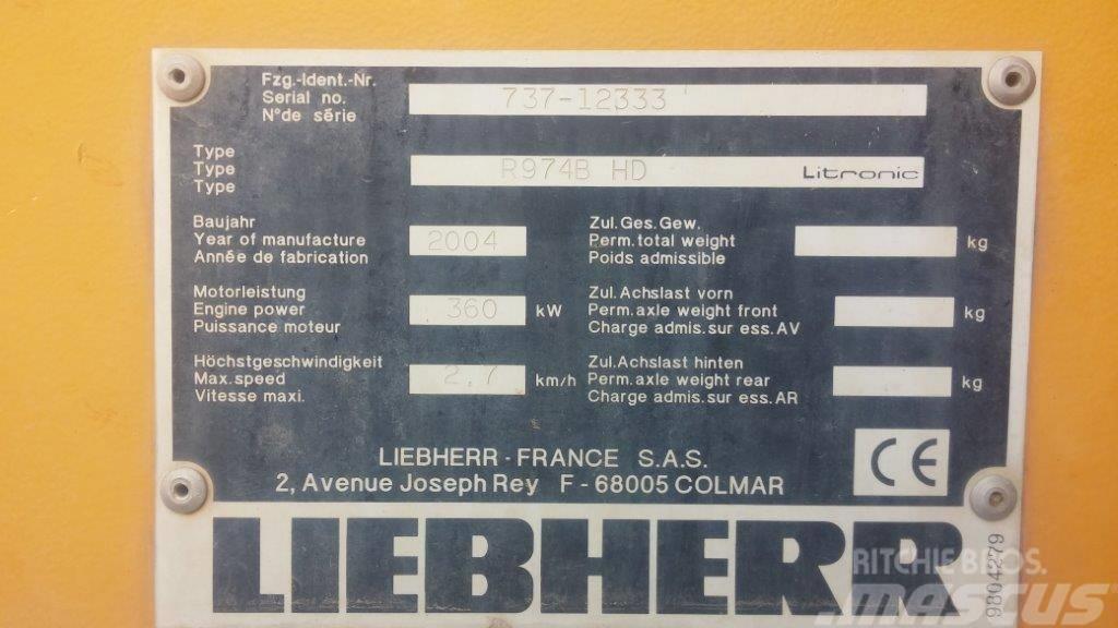 Liebherr R 974 B HD Raupenbagger