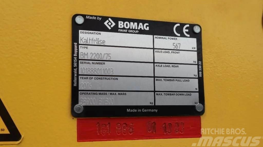 Bomag BM 2200/75 | COLD PLANER | NEW CONDITION! Andere