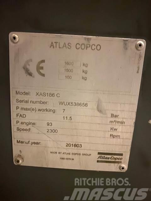 Atlas Copco XAS 186 Kompressoren